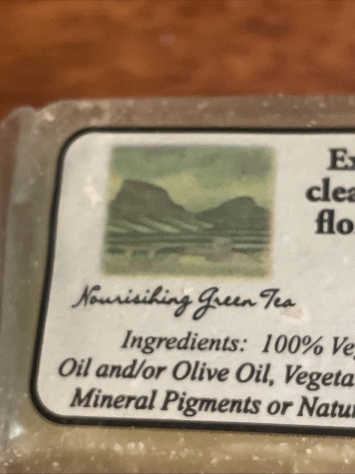 South Of France French Milled Bar Soap Green Tea Cruelty Free 227g 7.5oz