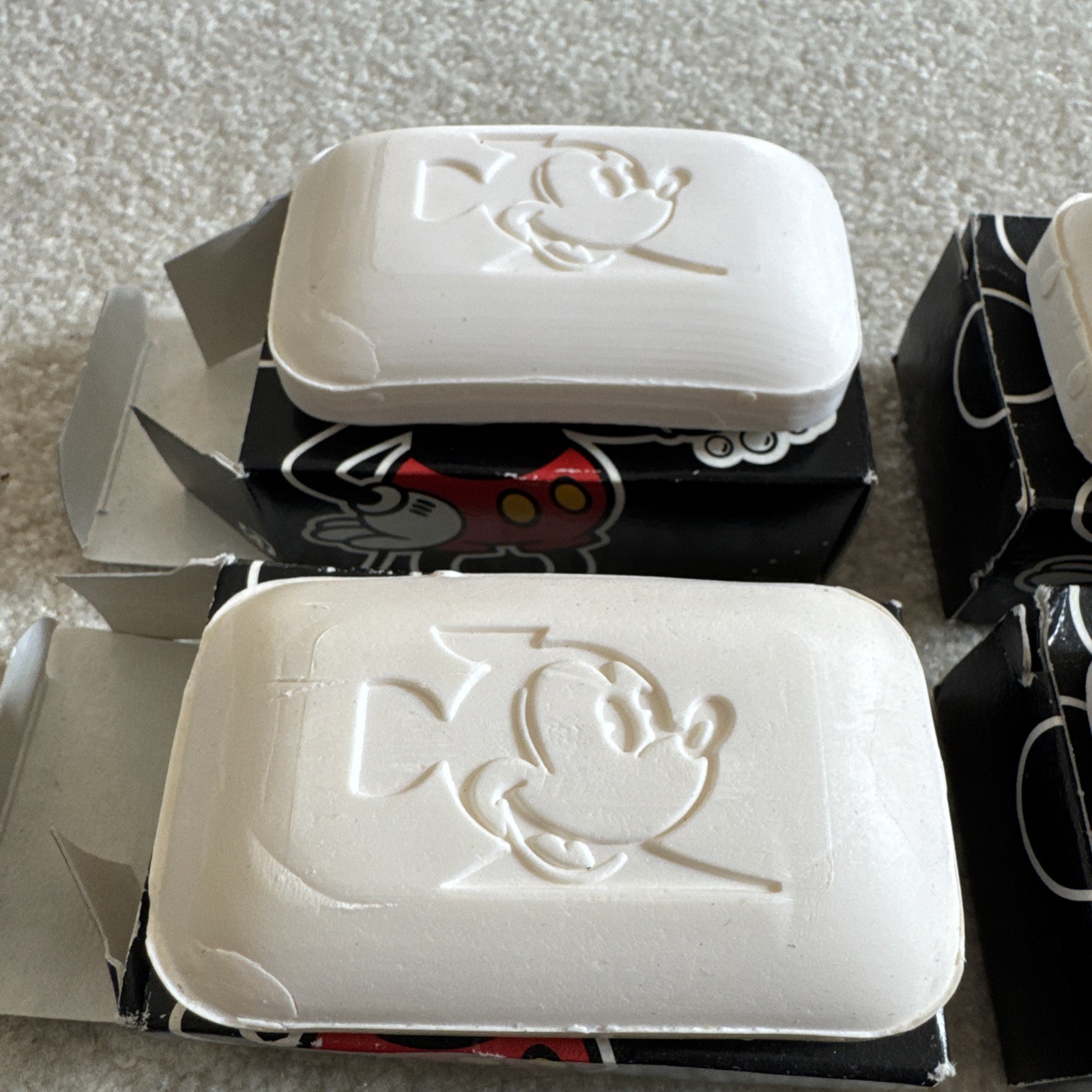 Walt Disney Resorts 6 Bath Soap Bars
