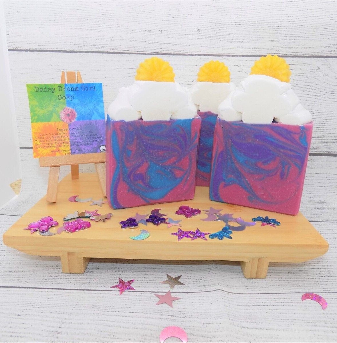 Daisy Dream Girl Handmade Bar Soap
