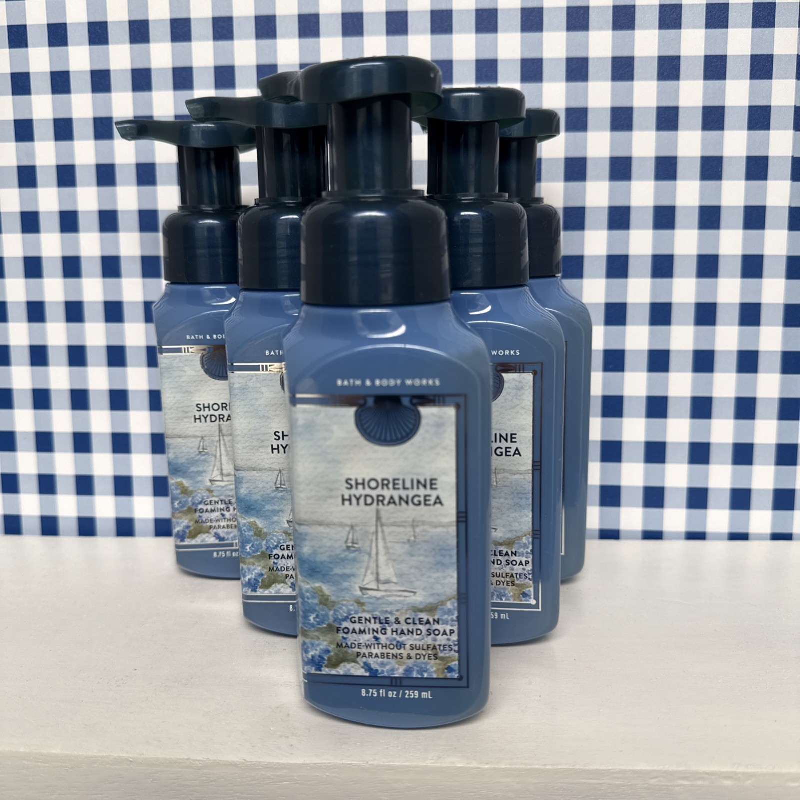 6X ~ Bath & Body Works ~ SEA SALT CLIFFS ~ Gentle Foaming Hand Soap