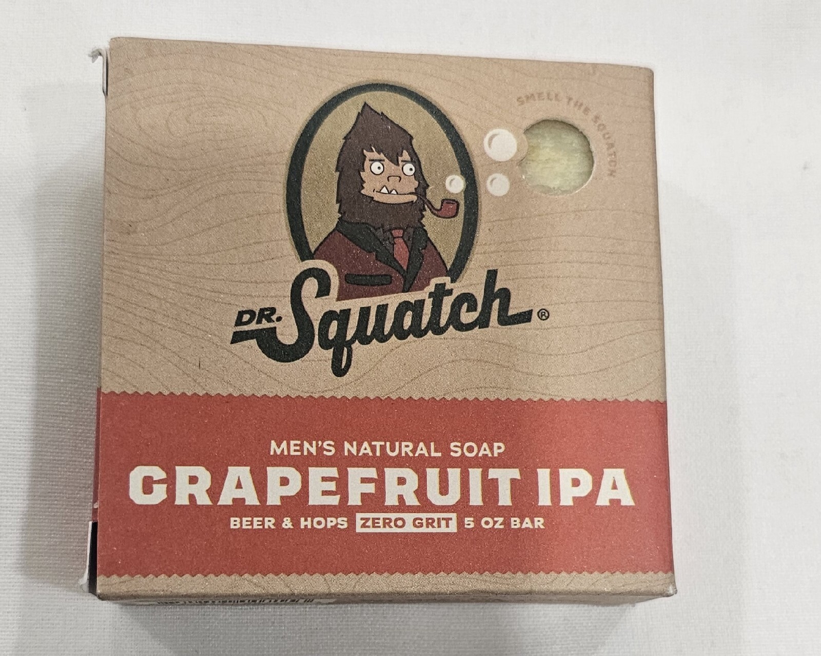 Dr. Squatch グレープフルーツ IPA ビール&ホップ 男性用 手作りバーソープ 5オンス-