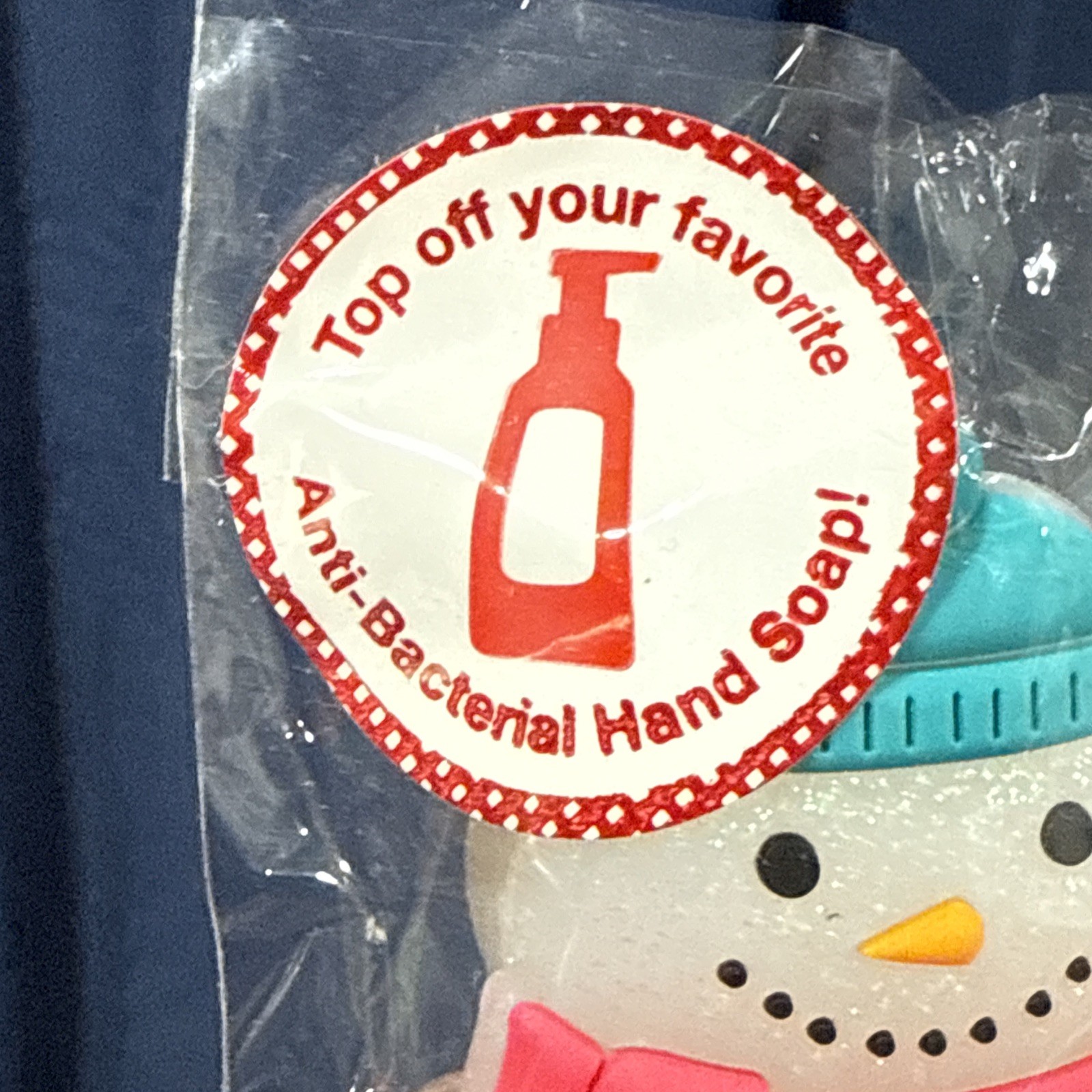 4 Bath Body Works Decorative Anti-Bacterial Hand Soap Topper Bee Snowman Ladybug
