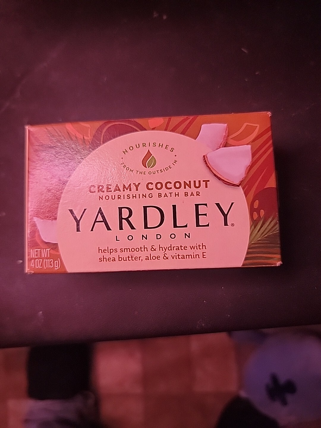 Yardley London Moisturizing Bath Bar Creamy Coconut 4oz. – Pack of 3