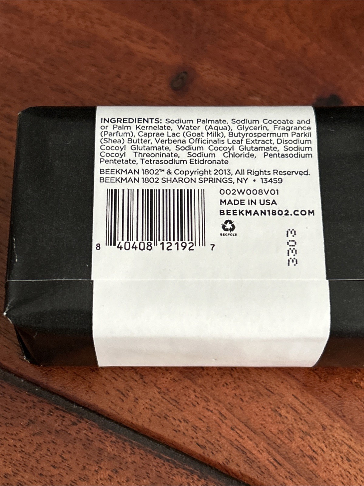2 Beekman 1802 3.5oz Soap Bars: Honeyed Grapefruit & Fresh Air