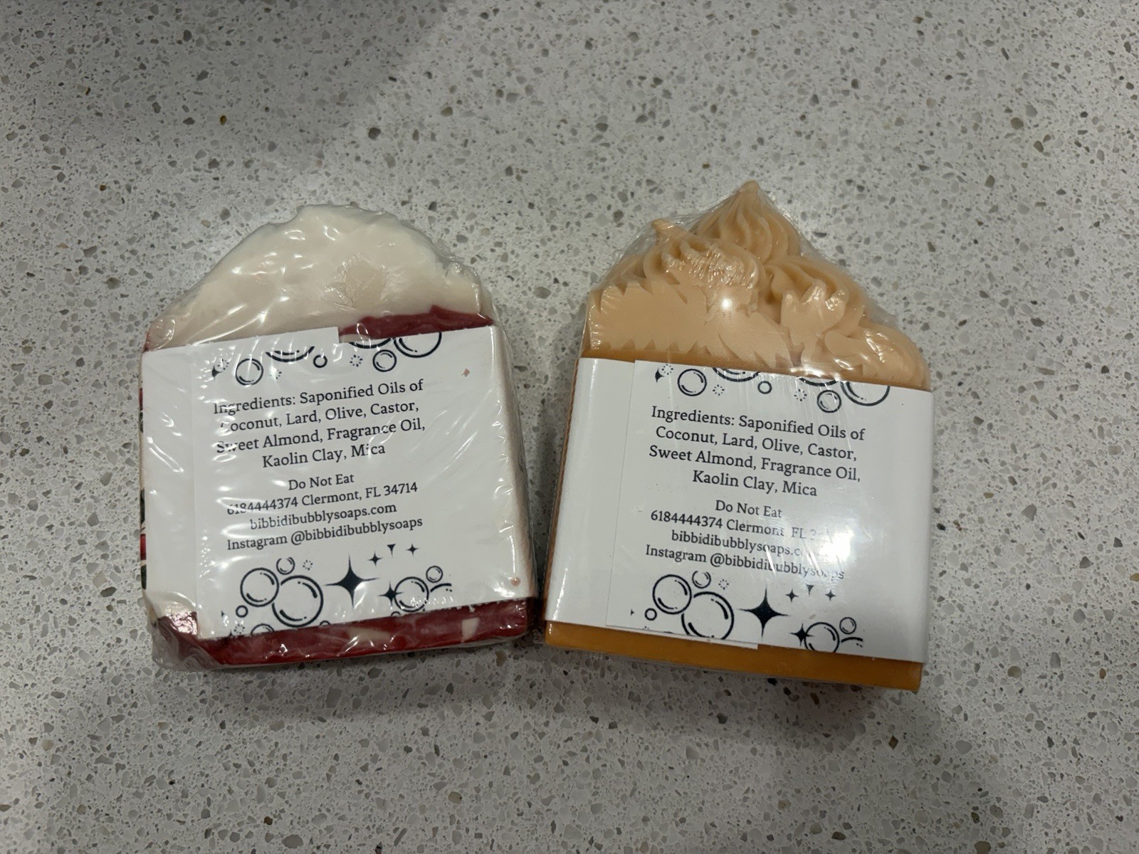 TikTok Booktok Golden Retriever Vibes Soap Bars Set Of 2 Soaps NEW