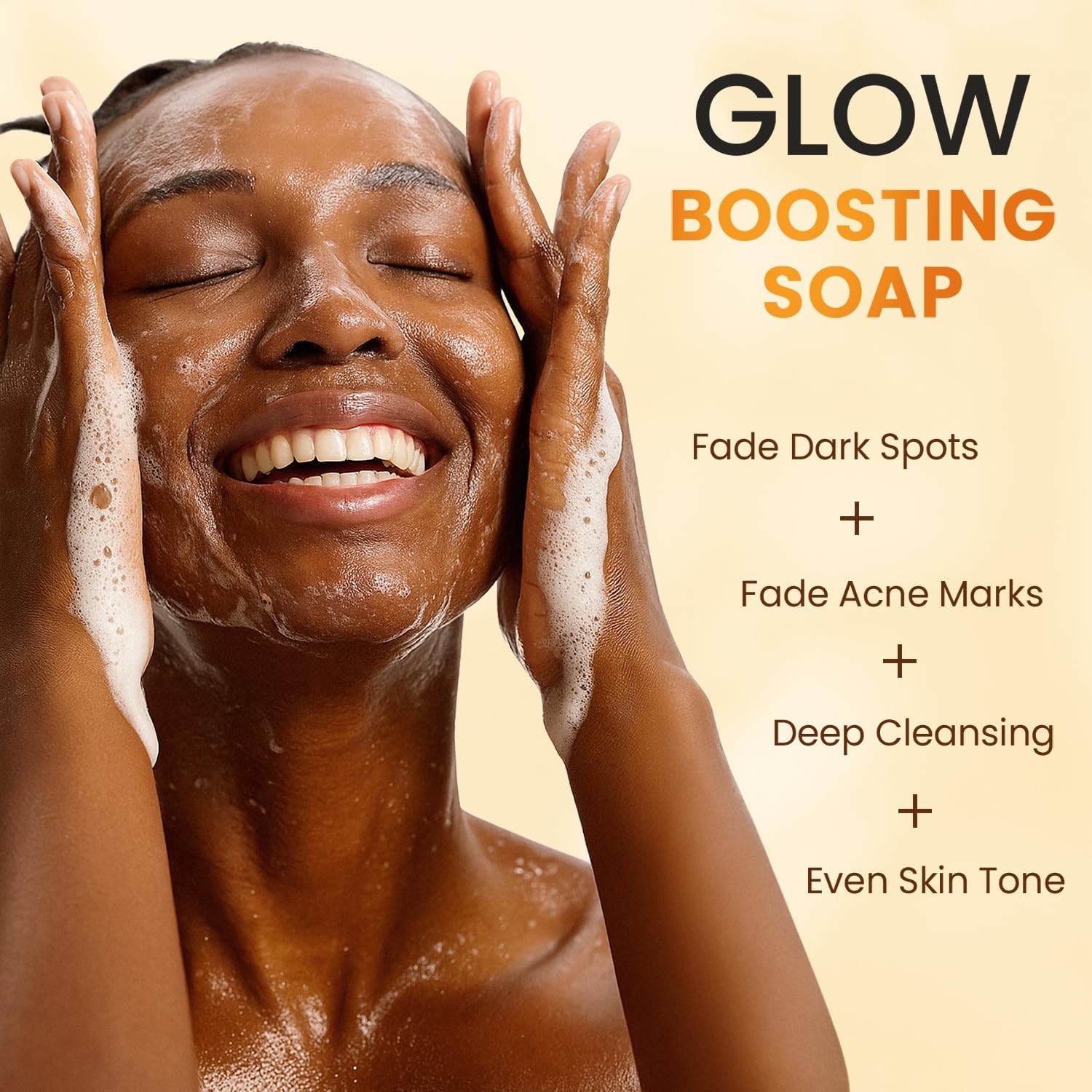 Turmeric Kojic Acid Soap for Dark Spots Remover – Facial Cleansing Bar with V…