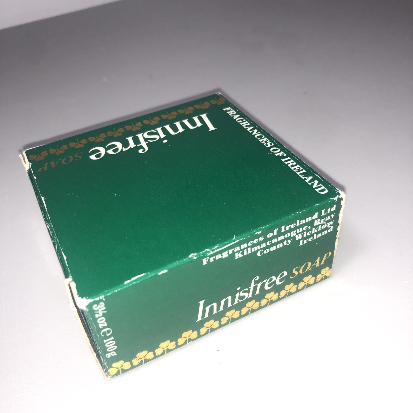 Innisfree Soap 3-1/2 Oz Fragrances of Ireland W/ Lanolin NOS Vintage