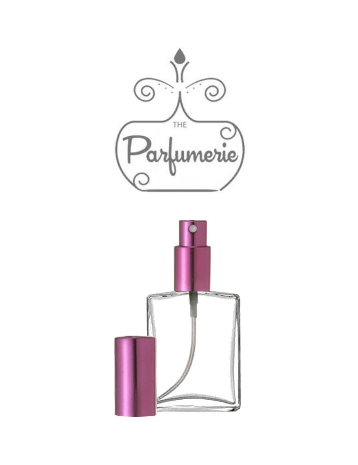 Glass Spray/Atomizer Refillable Perfume Bottle 1 or 2 oz. Empty Flat 30 or 60 ml