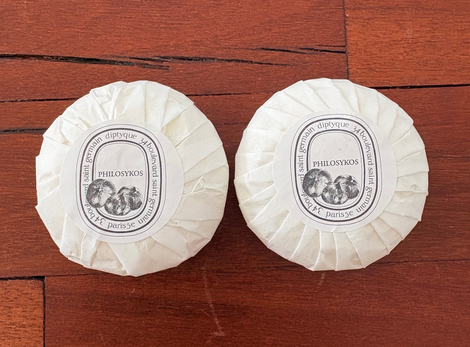 11x DIPTYQUE PARIS Philosykos Soap Bar Savon Sapone – Travel Size 45g / 1.58oz