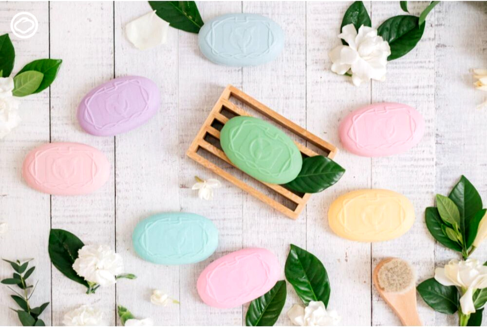 Thai Herbal Soap Parrot Botanical Bar Bath Body Skin 55g X 5 colors /5pcs /Set