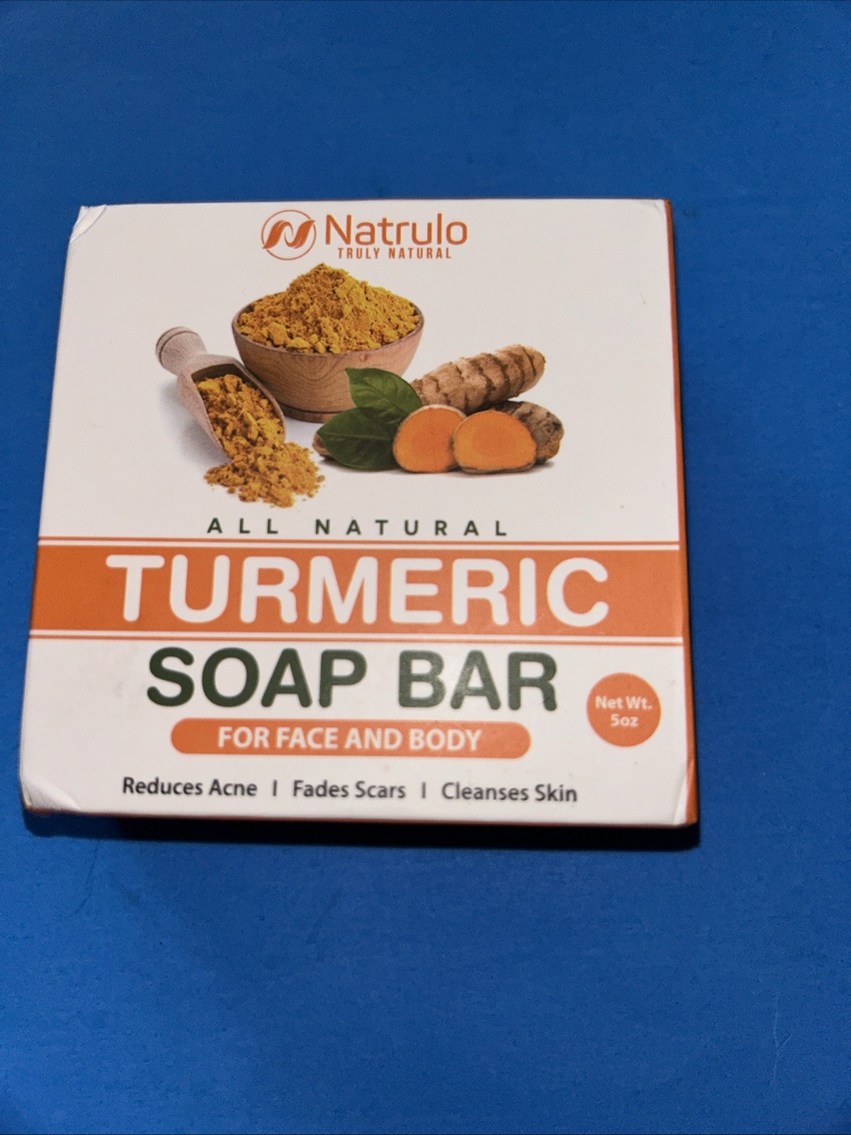 Lot 3 Natrulo & auromere Tumeric Soap Bars (11980)