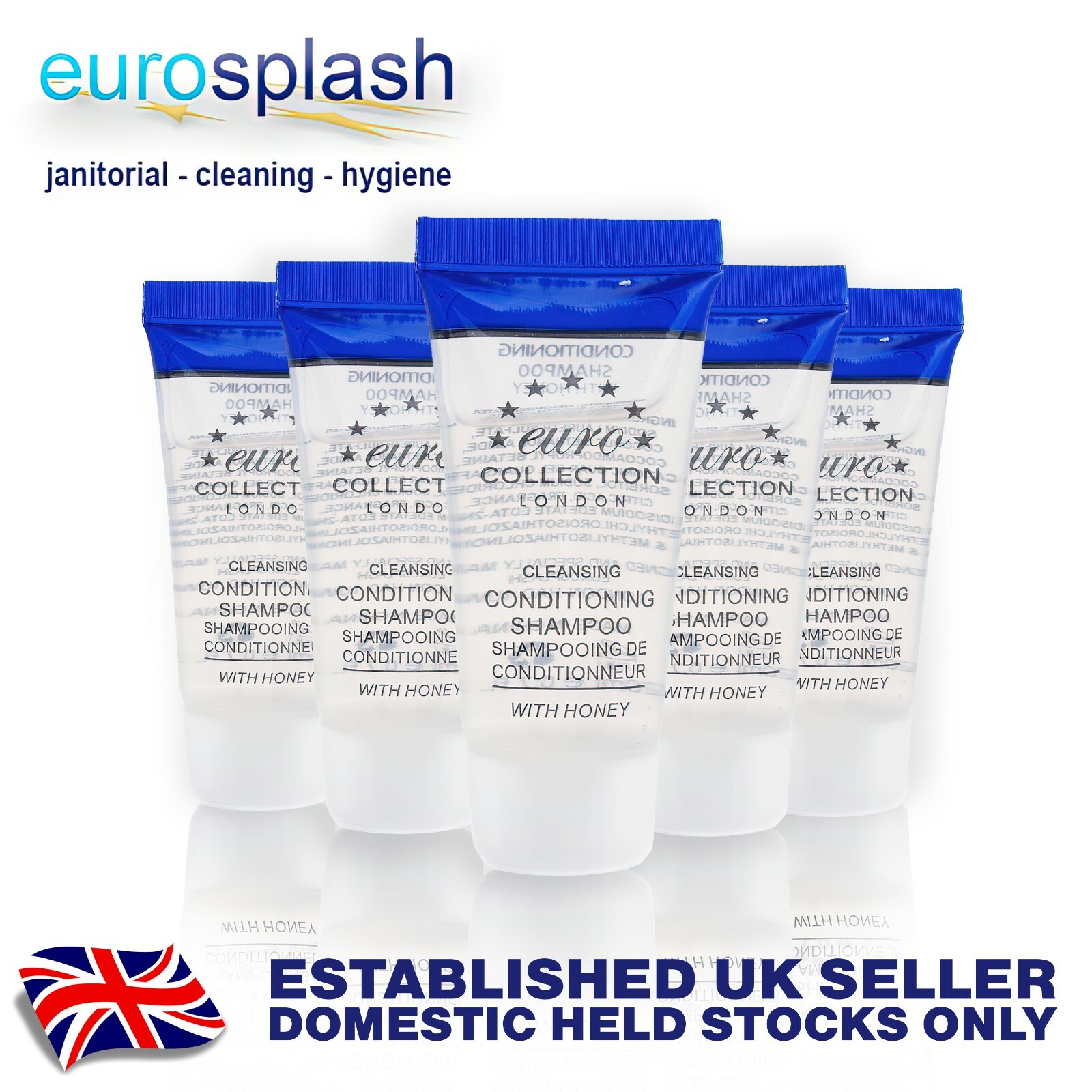 Conditioning Shampoo+ Shower Gel+ Body Lotion+ Soap Set -20ml-40pk (10each) Euro