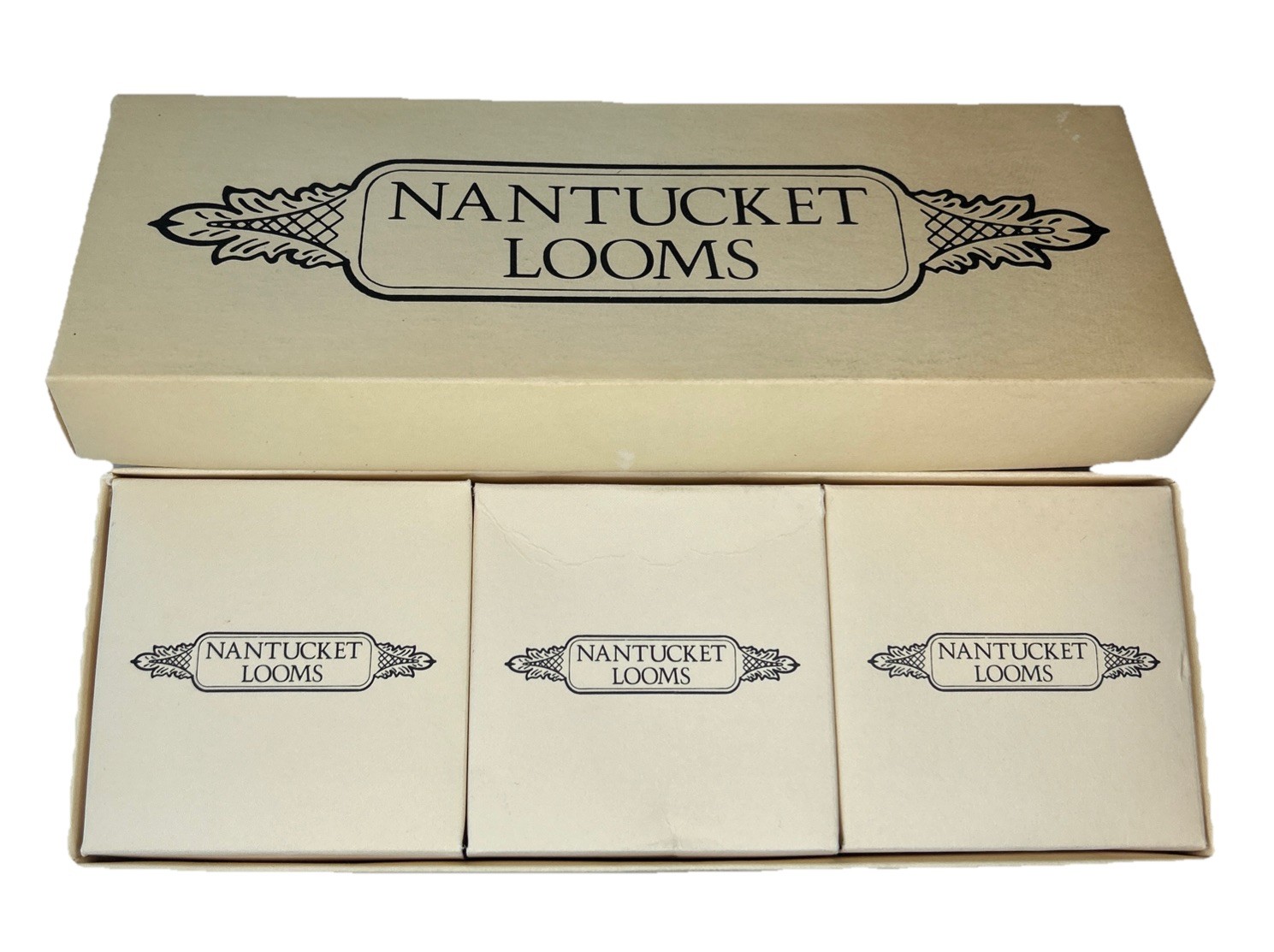 Nantucket Looms 3 Bar Scented Soap Set in Box Wildflowers