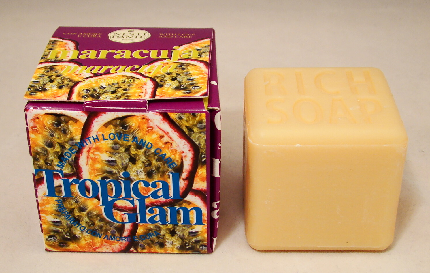 Nesti Dante Tropical Glam Maracuja Passion Fruit Soap NEW NIB 5.3 oz 150 gr