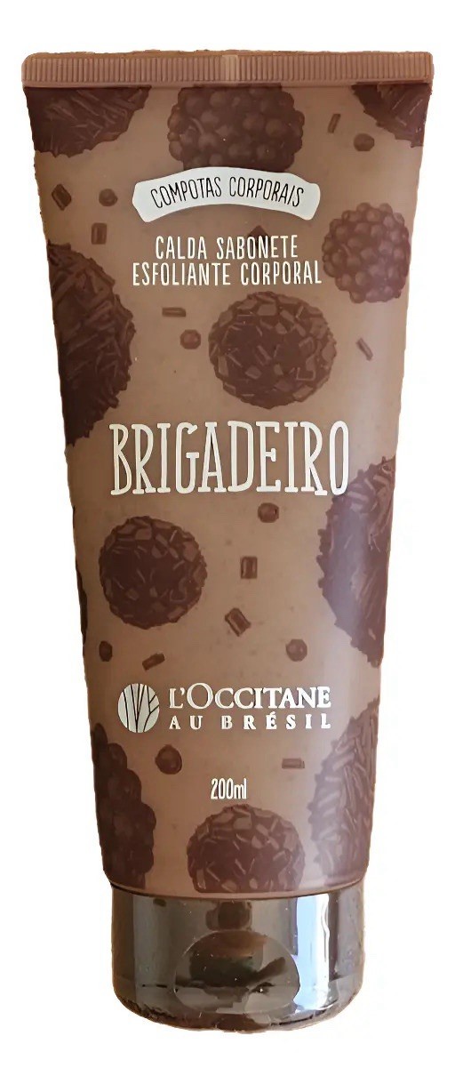 L’Occitane Au Bresil Soap 200 ml Brigadeiro Chocolate Exfoliating new