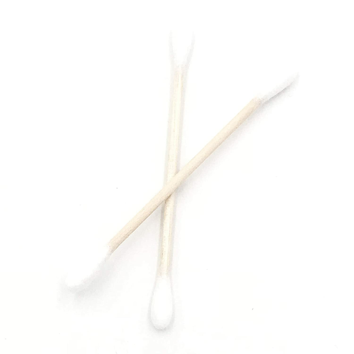 Wood Sticks Cotton Swabs 100% Cotton Tips Wooden Double Q Tip 1200pcs