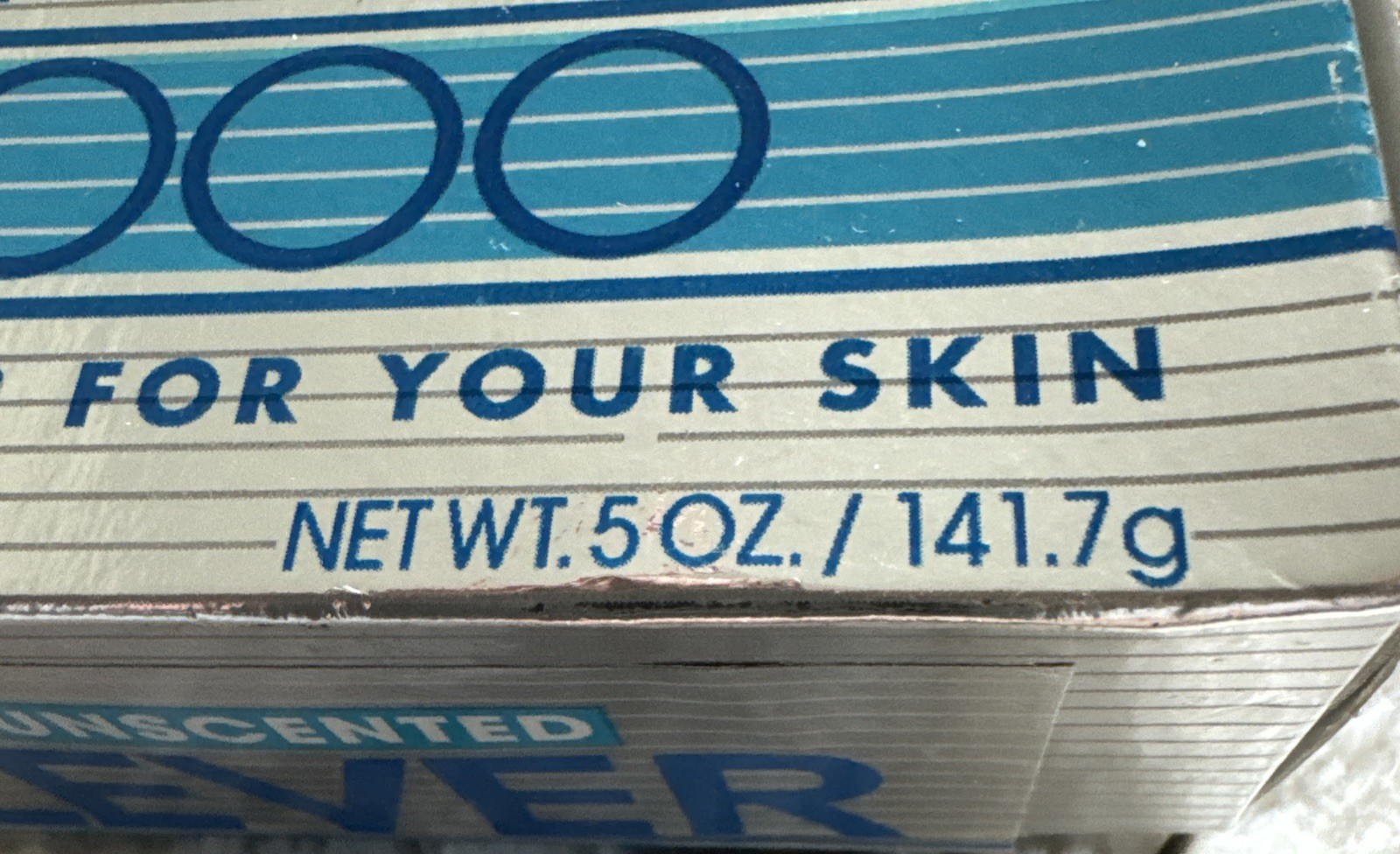 Vintage 1993 LEVER 2000 Unscented White Deodorant 2 Pack Bath Bar Soaps 5oz Each