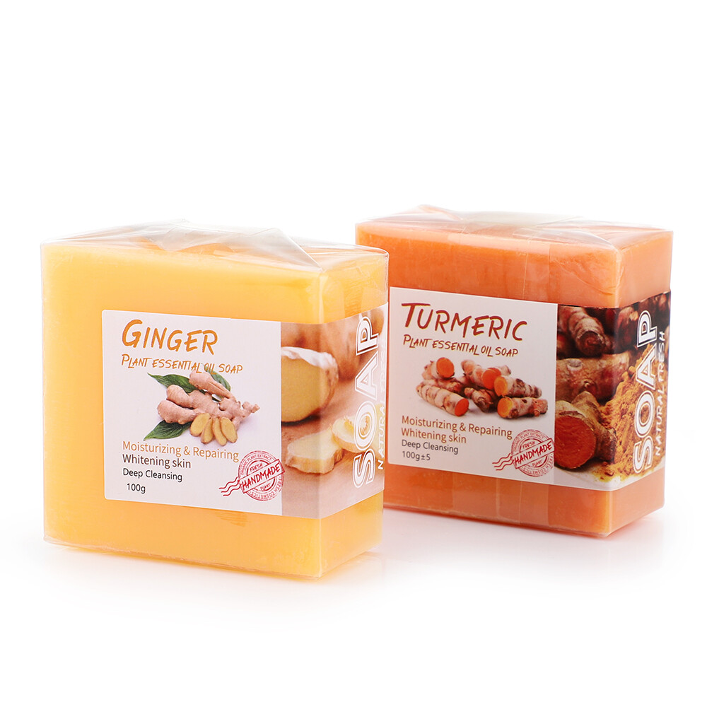 3/2X Turmeric Soap Dark Spot Corrector Serum Acne Melasma Remover Whitening Face