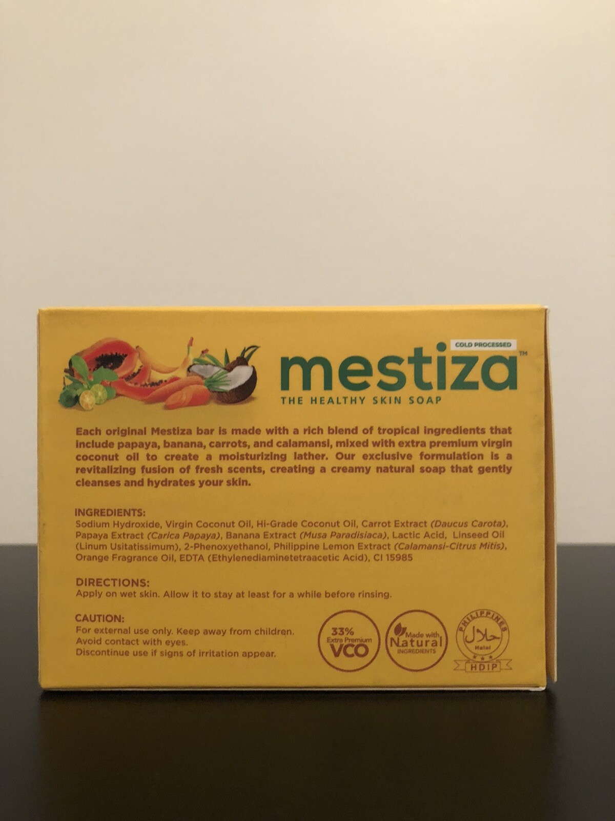 1- Mestiza The Healthy Skin Soap 125g.