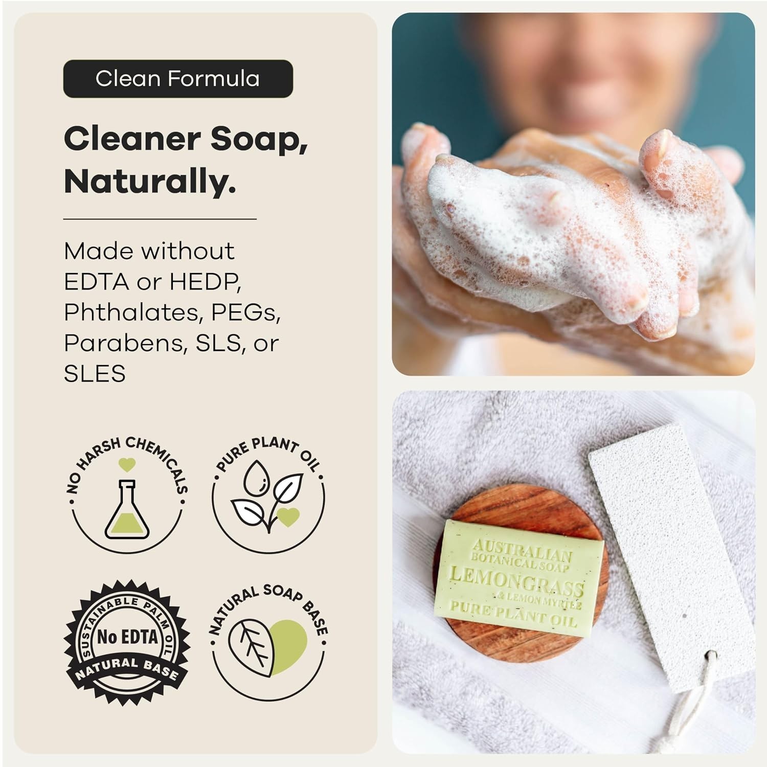 Gentle Cleansing 8-Soap Variety Pack – Goat Milk, Charcoal, Aloe, 6.6 oz Bars