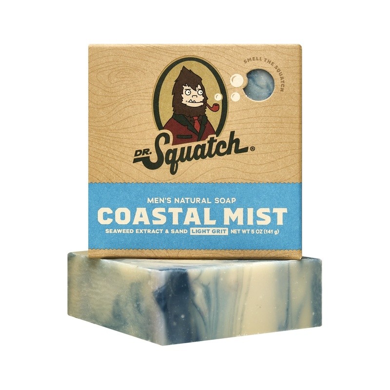 Natural Bar Soap Men 3 Pack Moisturizing Coconut Oil Fresh Scent Daily Use