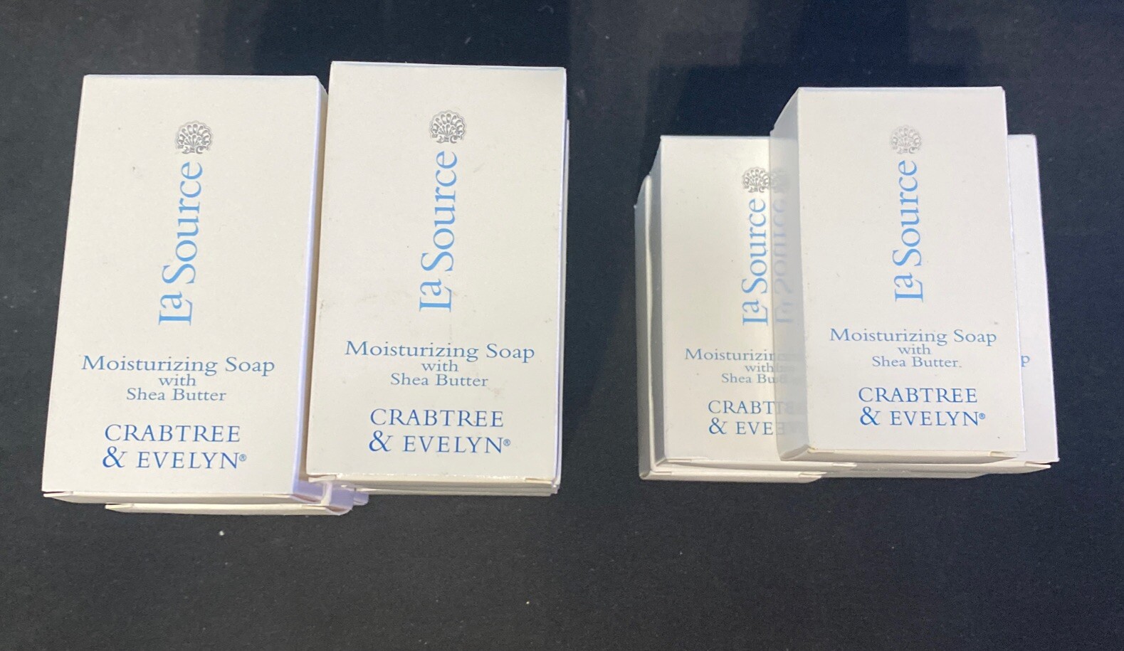 11 Crabtree & Evelyn La Source Moisturising Soap Travel 6- 1.8oz 5- 1.4oz Bars