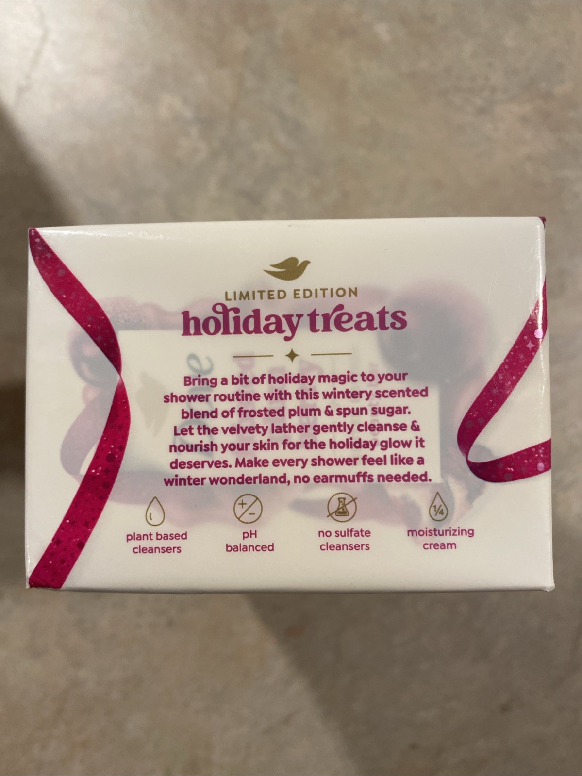 2x 4-Pack Dove Frosted Plum Berry Limited Edition Bar Soap 3.75 oz (8 Total)