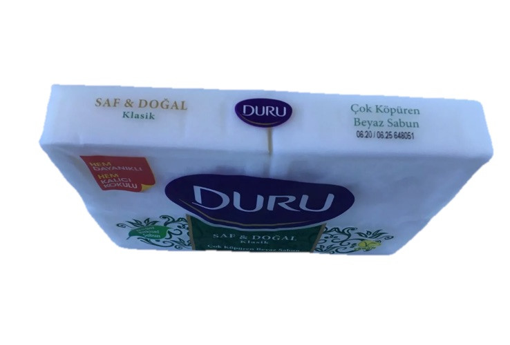 Duru CLASSIC Pure and Natural Bath Soap 6.17oz x 4 Bars (total 600g)