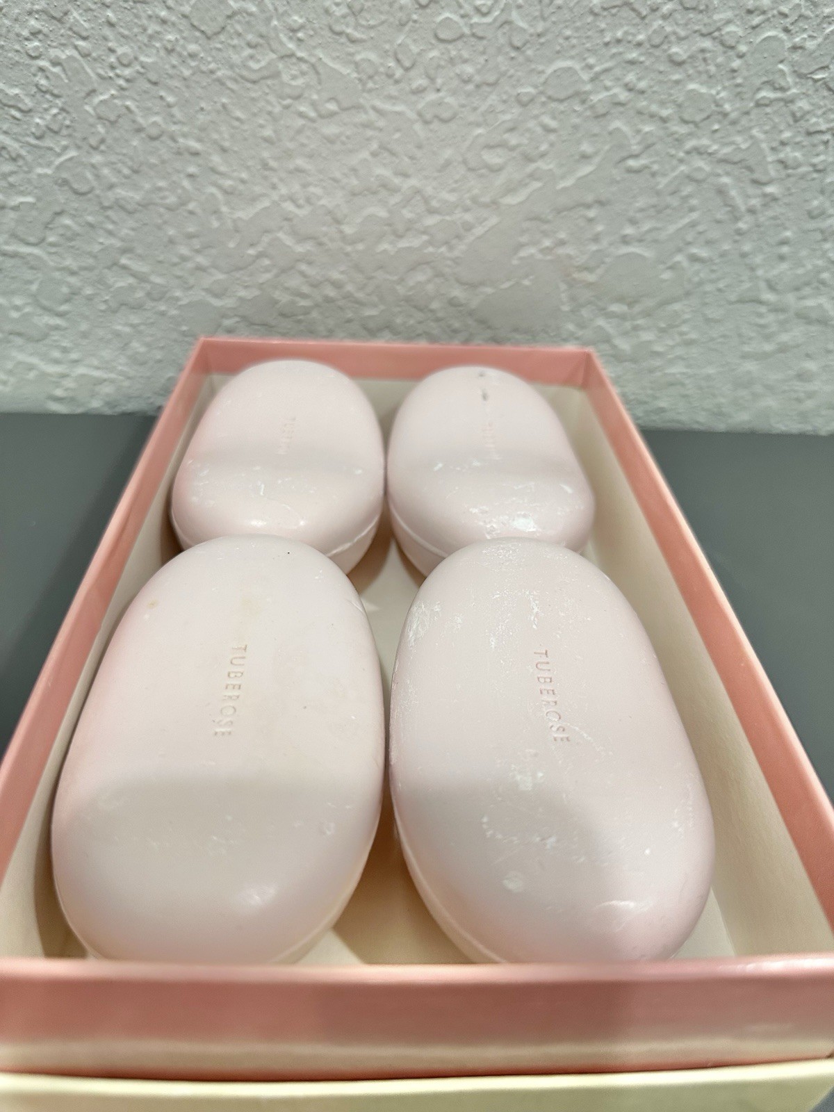 VTG Neiman Marcus Tuberose Bath Soap Box Set – 4 Count Total 24oz/680g Read