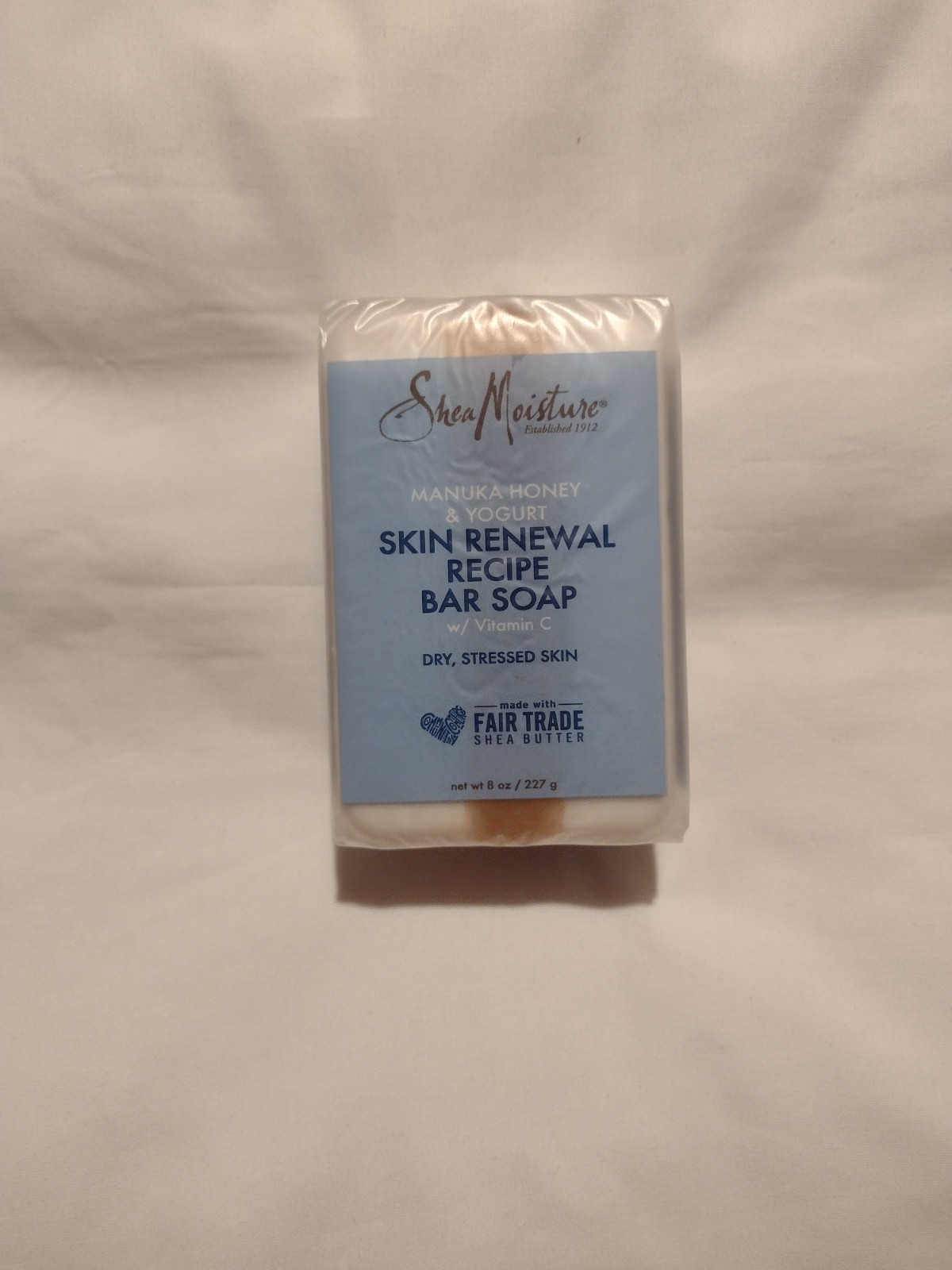 Shea Moisture Manuka Honey & Yogurt Skin Renewal Recipe W/ Vitamin C Bar Soap
