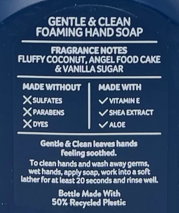 1 BATH & BODY WORKS COCONUT ANGEL CAKE GENTLE CLEAN FOAMING HAND SOAP WASH PUMP