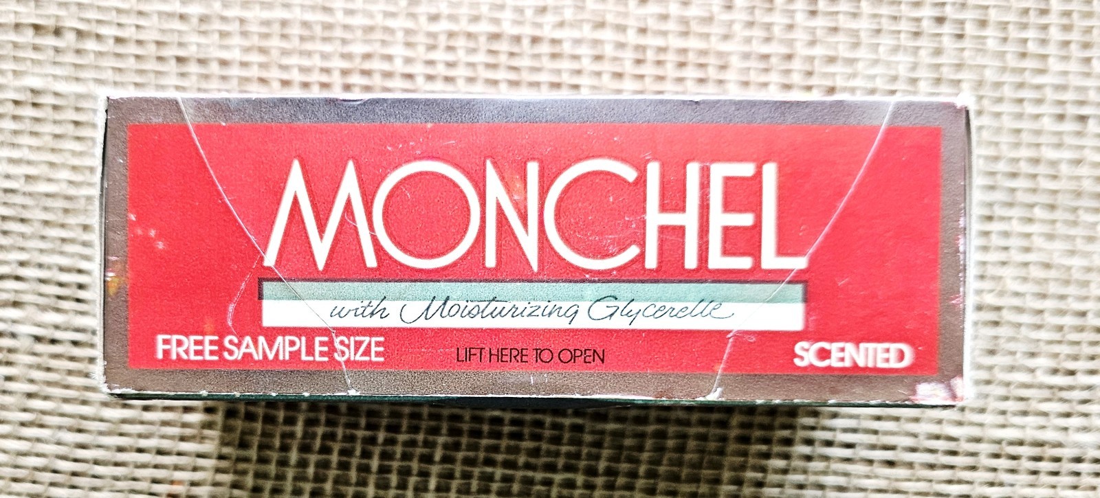 Vintage 1982 Monchel Pearl White Face & Body Soap 2.75oz Scented Sealed Box