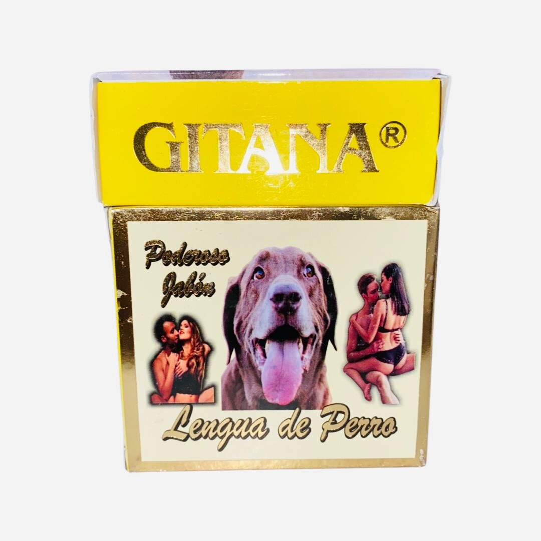 GITANA JABON Lengua de Perro Para Amarre, Hechizo de Amor, Dominar y Conquistar