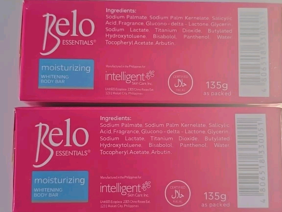 Belo Essentials Belo Essentials Moisturizing Whitening Body 2 Bars 135g