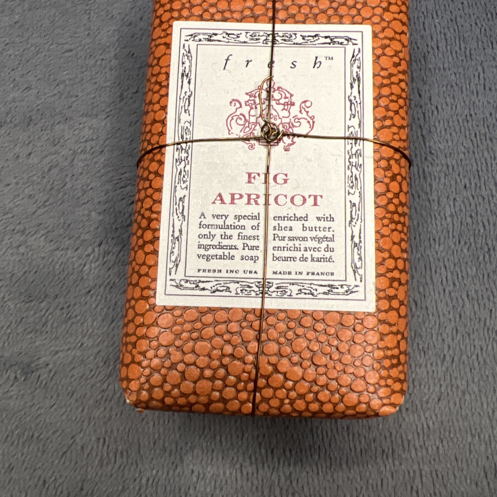 Fresh Beauty Fig Apricot Soap Bar Made In France Discontinued
