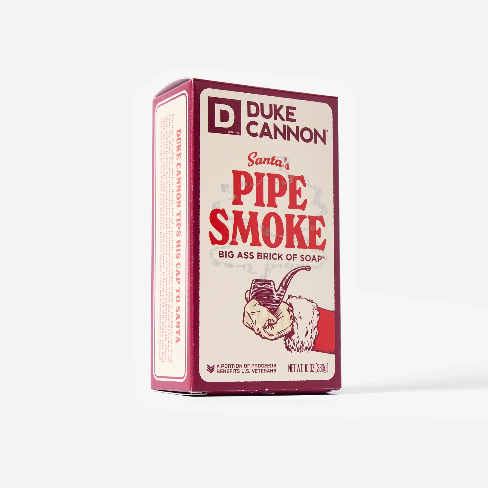 4 Duke Cannon Santa’s Pipe Smoke Big Ass Brick of Bar Soap LIMITED EDITION 10 OZ