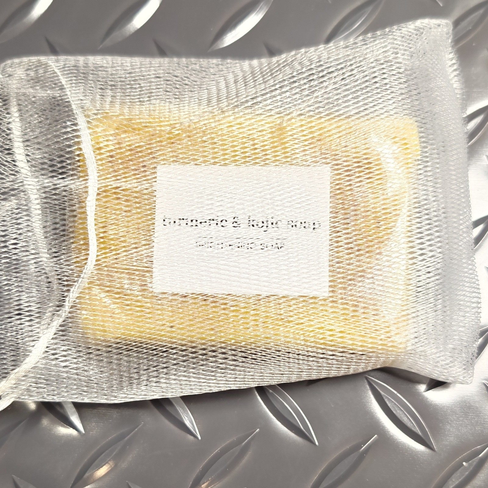 MIAOTONG Turmeric & Kojic Acid Brightening Soap Bar 100g Lemon Scent
