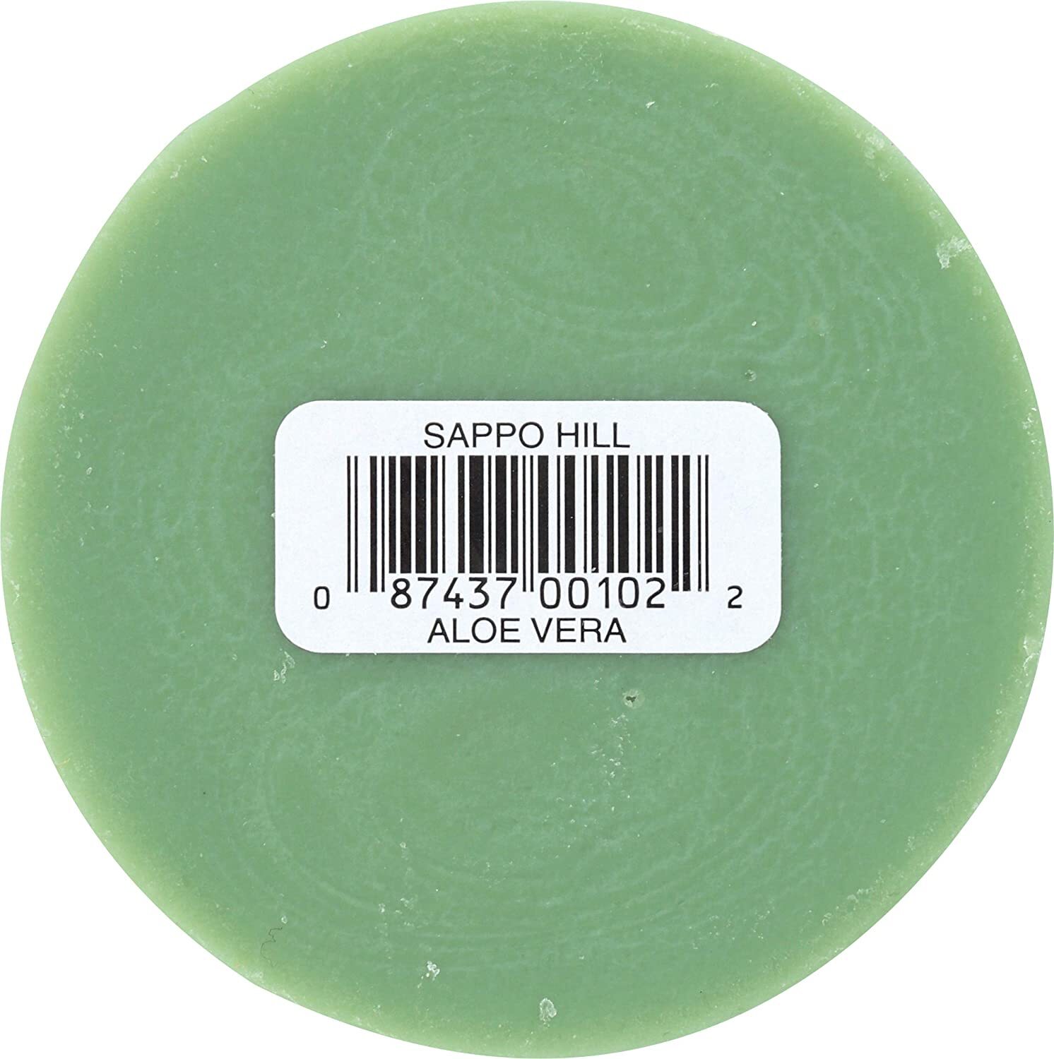 12 Units Sappo Hill Glycerine Creme Soap Aloe Vera, 3.5 Ounce