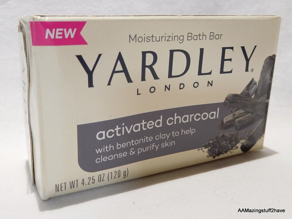 Yardley Lond Active Charcoal with Bentonite Clay Cleansing & Purify NEW
