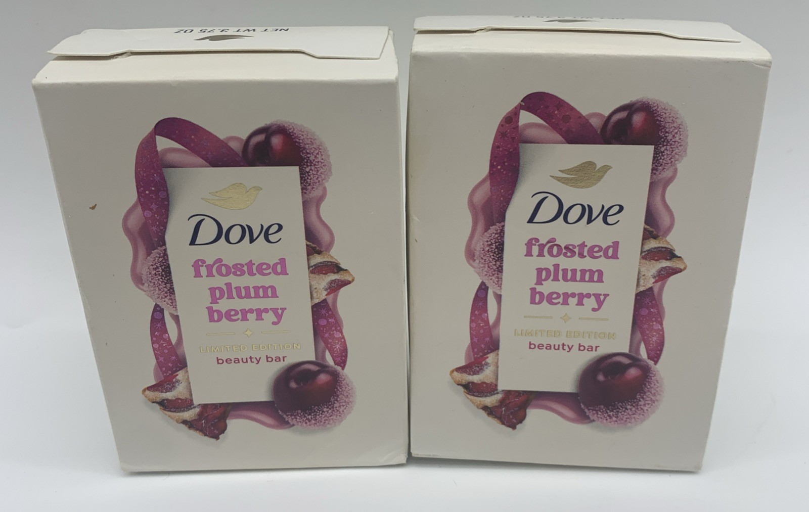 DOVE Frosted Plum Berry Limited Edition Beauty Bar 3.75 Oz
