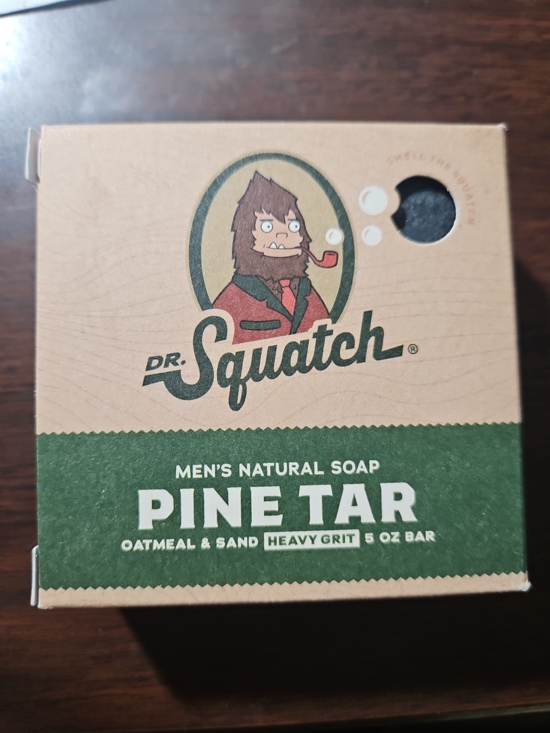 Dr. Squatch Pine Tar Bar Soap Heavy Grit 5 oz