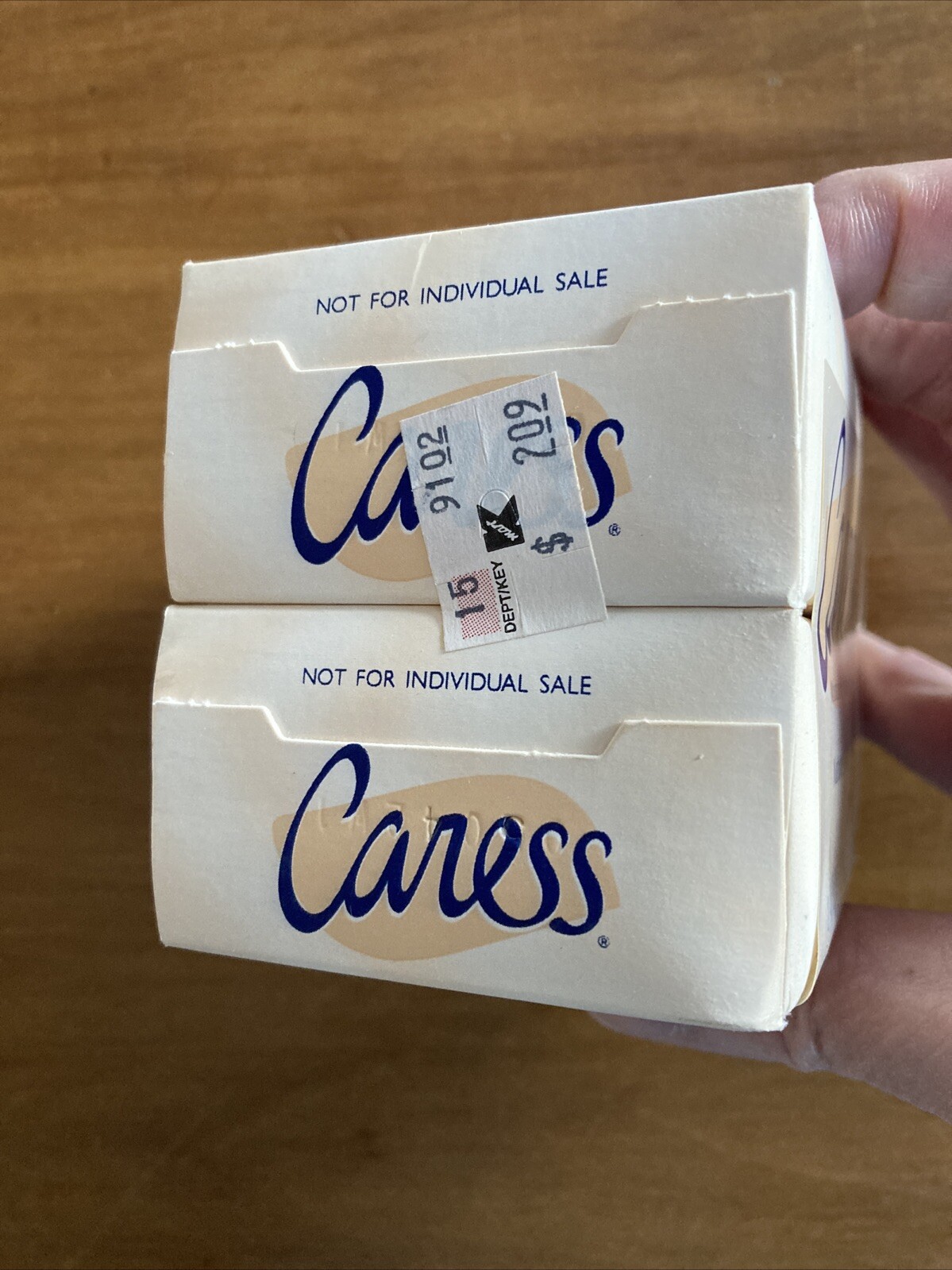 2 Pack VINTAGE 2001 Caress Moisturizing Body Bar Soap Nature’s Silk 4.75 oz each