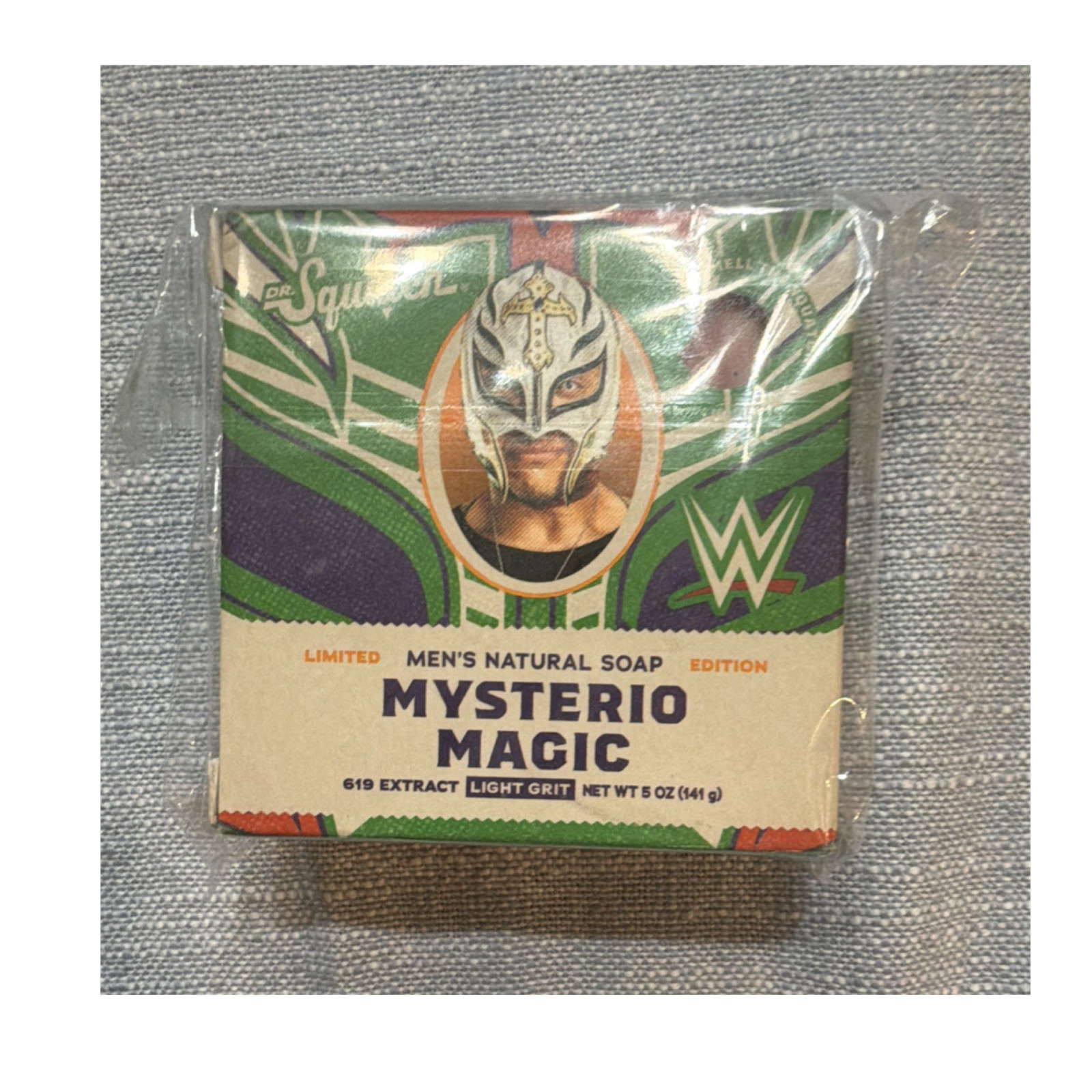 Dr. Squatch x WWE Mysterio Magic 619 Extract Men’s Body Bar Soap 5 oz