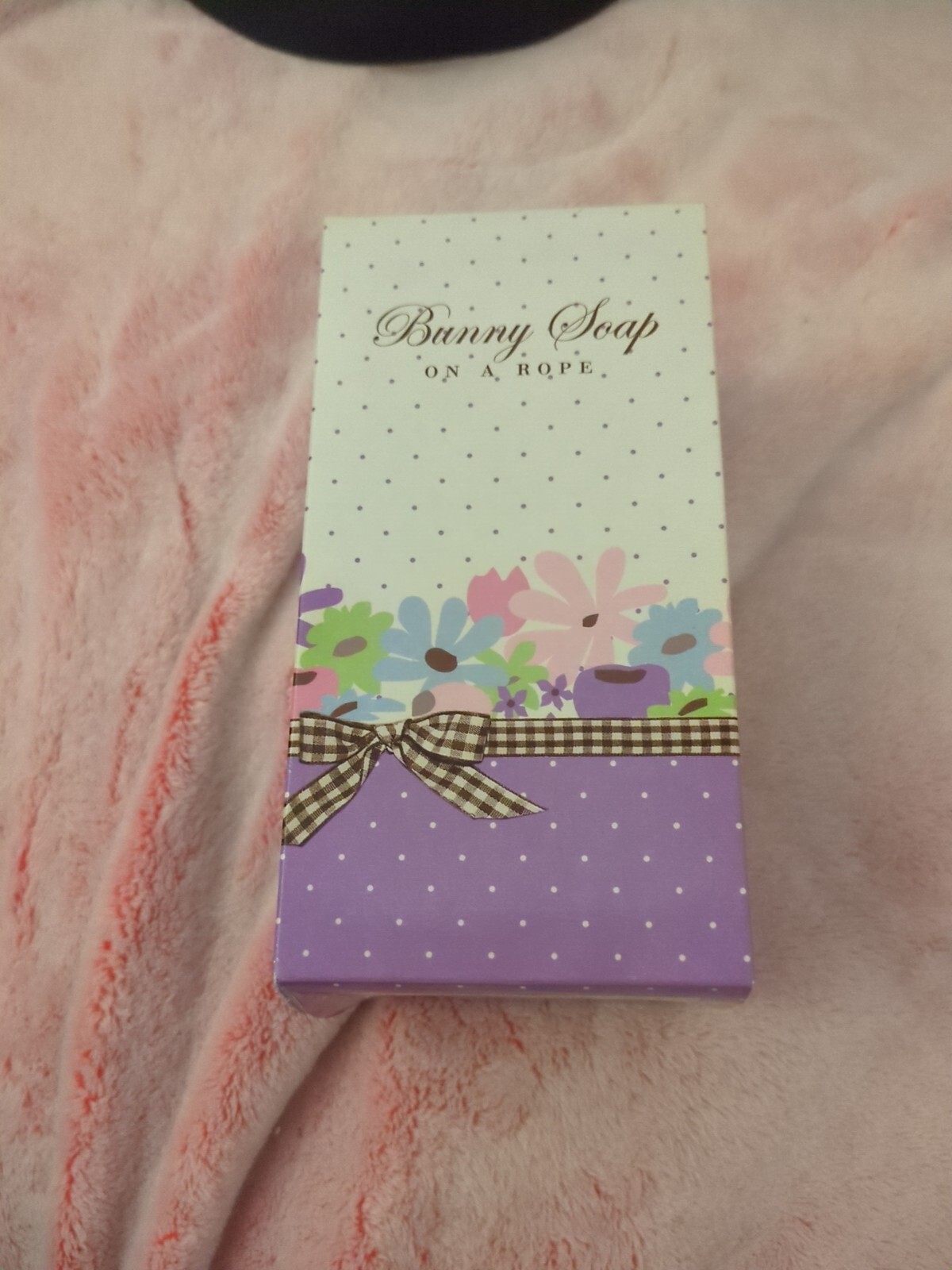 Bunny Soap On A Rope French Lavender 10.5 Oz