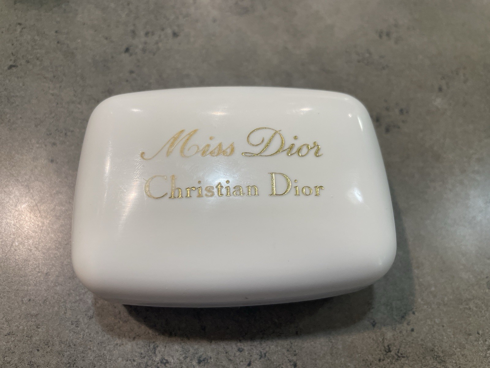 Vintage Christian Dior Miss Dior Soap w/ Case 2.7 Oz Made In France