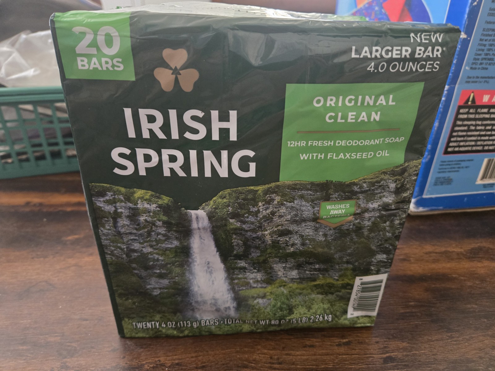 Lot 20 Irish Spring Bar Soap, Original Clean (4 oz., 20 ct.)