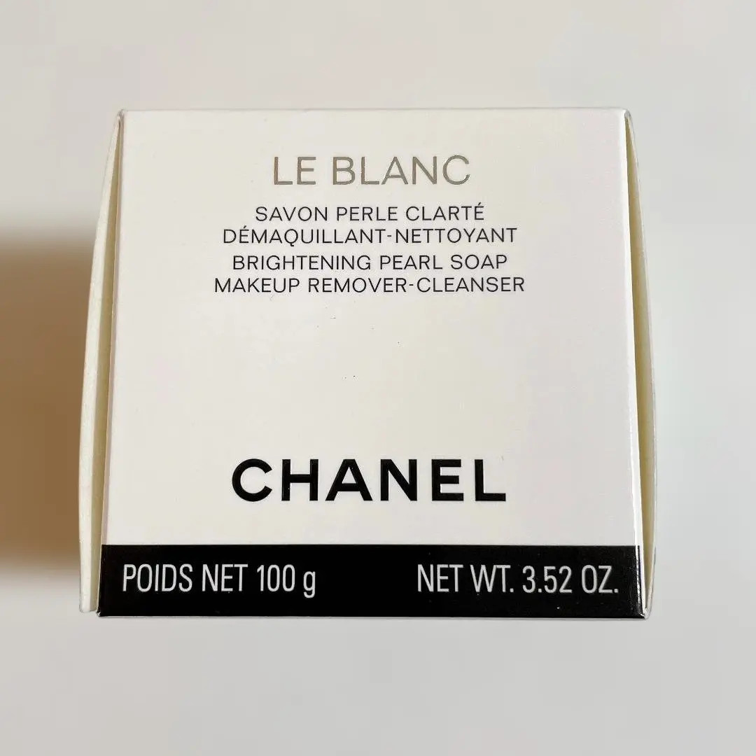 Chanel Brightening Pearl Soap Makeup Remover Cleanser 100g 3.52 oz Boxed JAPAN
