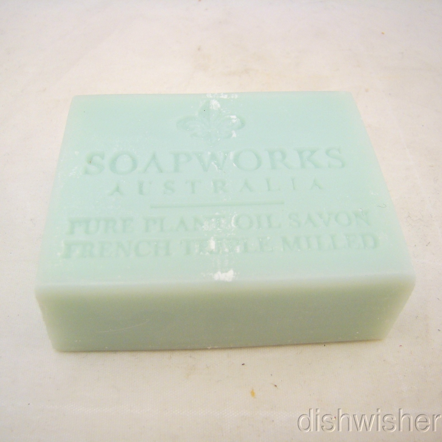 Soapworks Australia Green Pure Plant Oil Triple-Milled Soap Bar 100 g 3.5 oz NEW