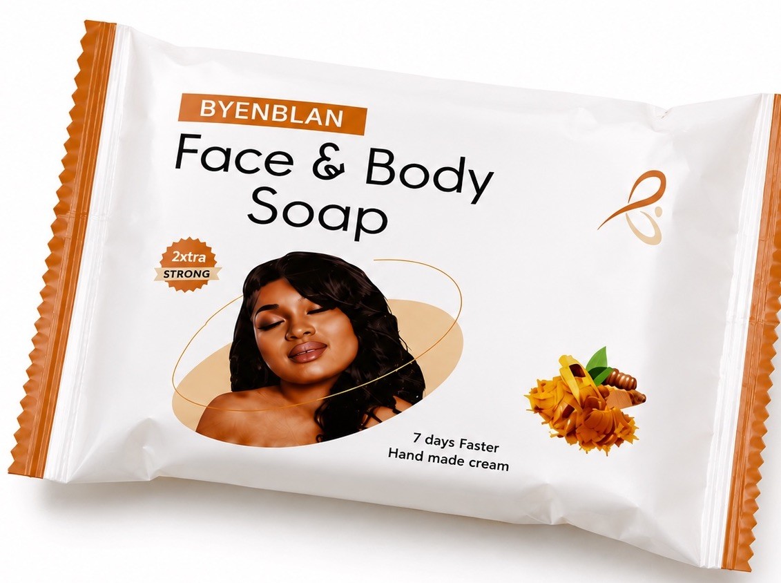 Byenblan turmeric body soap 7oz