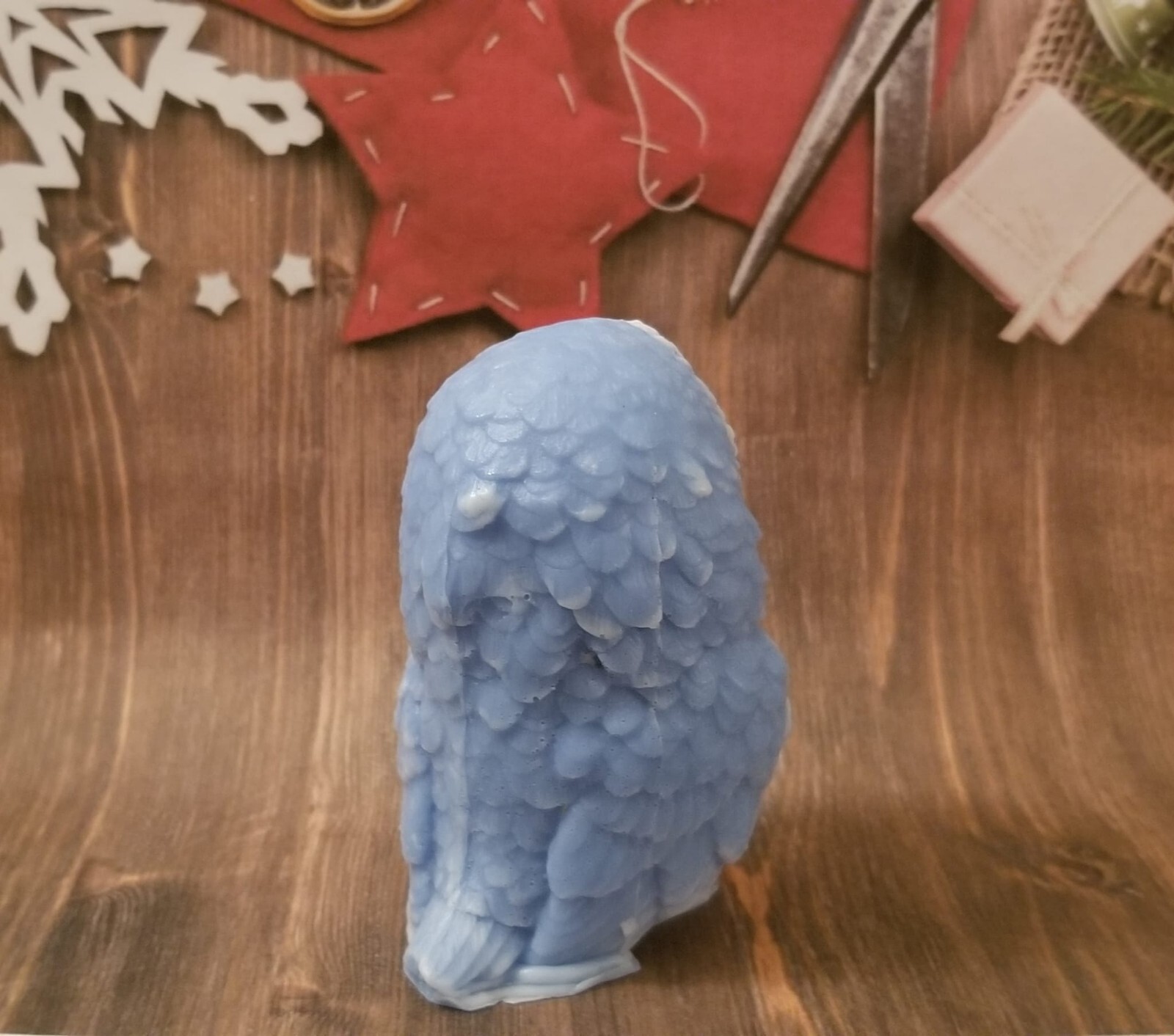 Handmade “Owl” Shaped ORGANIC SOAP. Various Colors And Scents Available